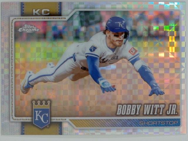2026 Topps Chrome Baseball X-Fractors Bobby Witt Jr. #12