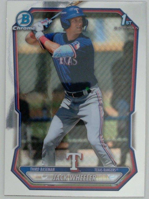 2026 Bowman Baseball Chrome Prospects Jack Wheeler #BCP-74