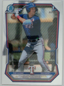 2026 Bowman Baseball Chrome Prospects Jack Wheeler #BCP-74