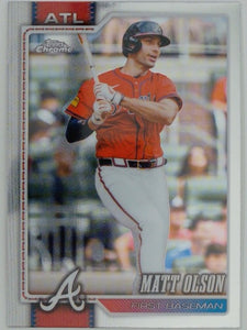 2026 Topps Chrome Baseball Matt Olson #241