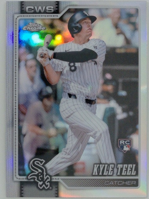 2026 Topps Chrome Baseball Refractors Kyle Teel #63 RC