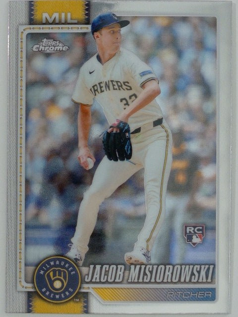 2026 Topps Chrome Baseball Jacob Misiorowski #196 RC