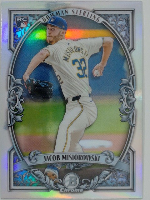 2026 Bowman Baseball Bowman Sterling Jacob Misiorowski #BST-13