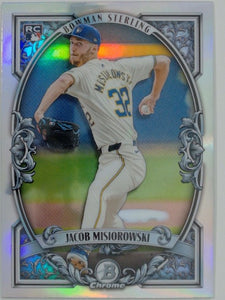 2026 Bowman Baseball Bowman Sterling Jacob Misiorowski #BST-13