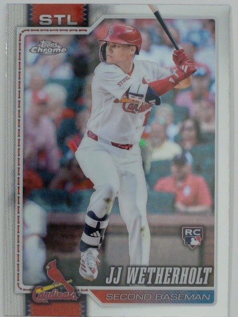 2026 Topps Chrome Baseball JJ Wetherholt #119 RC