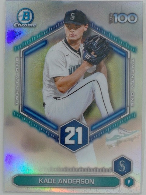 2026 Bowman Baseball Bowman Scouts' Top 100 Kade Anderson #BTP-21