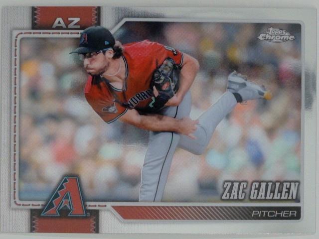 2026 Topps Chrome Baseball Zac Gallen #158
