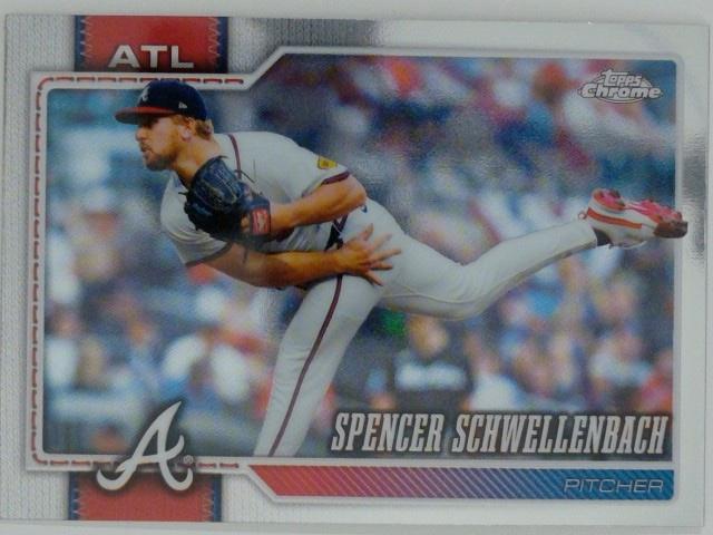 2026 Topps Chrome Baseball Spencer Schwellenbach #80