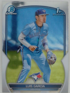 2023 Bowman Baseball Chrome Prospects Luis Garcia #BCP-94