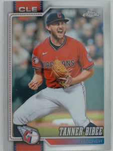 2026 Topps Chrome Baseball Tanner Bibee #89