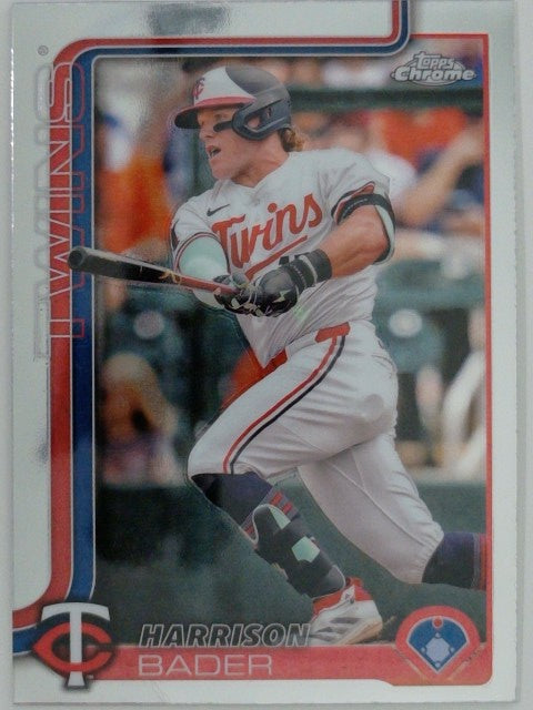2025 Topps Chrome Baseball Harrison Bader #62