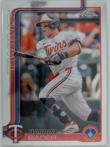 2025 Topps Chrome Baseball Harrison Bader #62