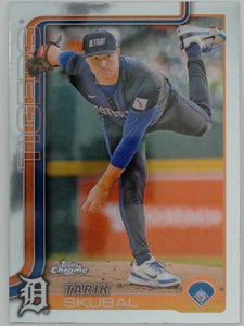 2025 Topps Chrome Baseball Tarik Skubal #258