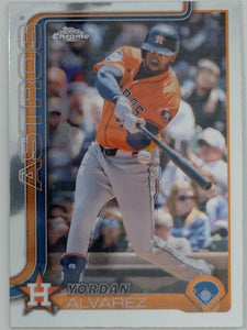 2025 Topps Chrome Baseball Yordan Alvarez #267