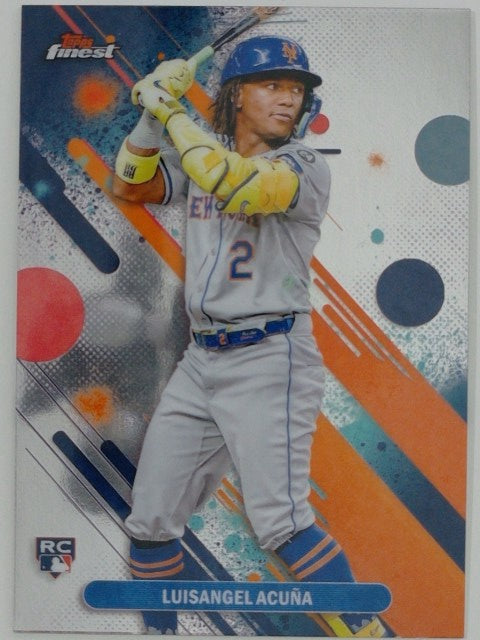 2025 Finest Baseball Luisangel Acuña #52 RC