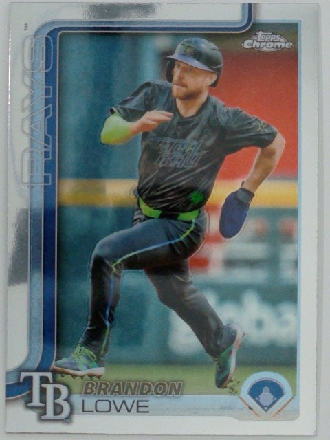 2025 Topps Chrome Baseball Brandon Lowe #113