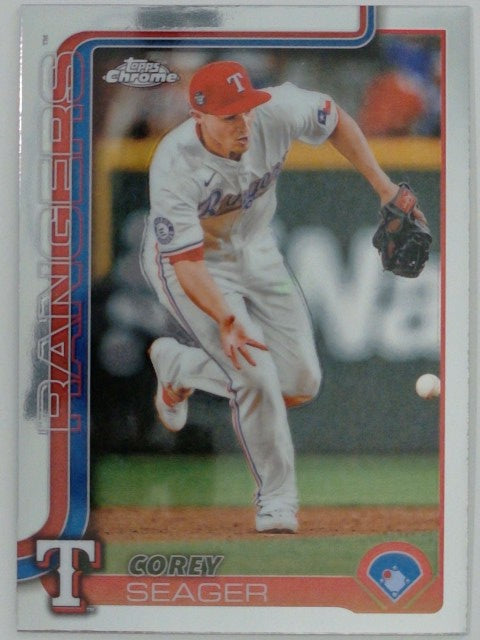 2025 Topps Chrome Baseball Corey Seager #24