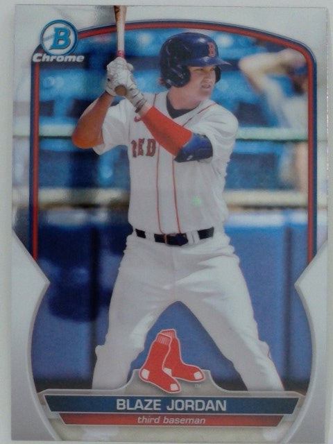 2023 Bowman Baseball Chrome Prospects Blaze Jordan #BCP-101