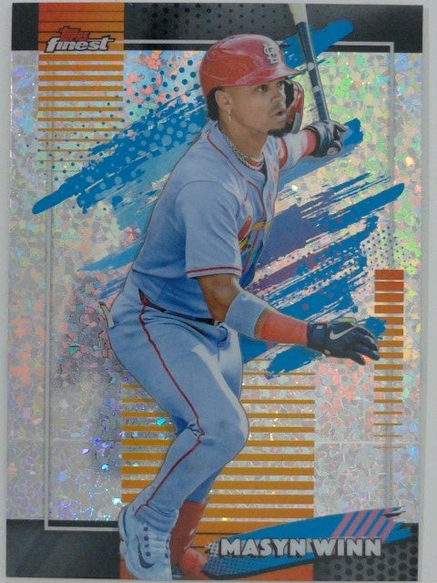 2026 Finest Baseball Mini-Diamond Refractors Masyn Winn #174