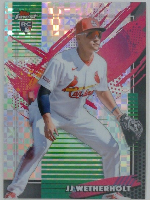 2026 Finest Baseball X-Fractors JJ Wetherholt #269 RC