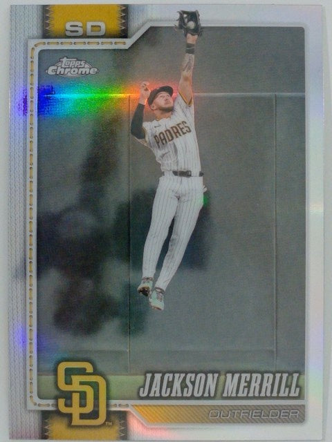 2026 Topps Chrome Baseball Refractors Jackson Merrill #137