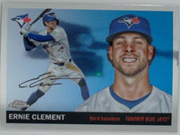 2025 Topps Chrome Platinum Baseball Ernie Clement #124