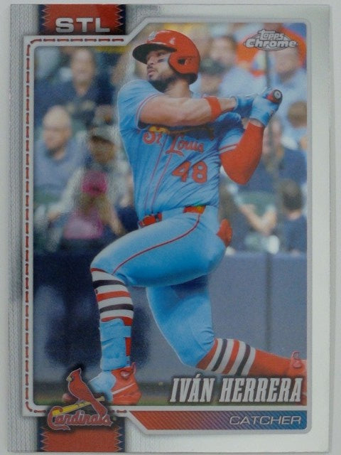 2026 Topps Chrome Baseball Iván Herrera #82