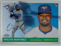 2025 Topps Chrome Platinum Baseball Orelvis Martinez #349 RC