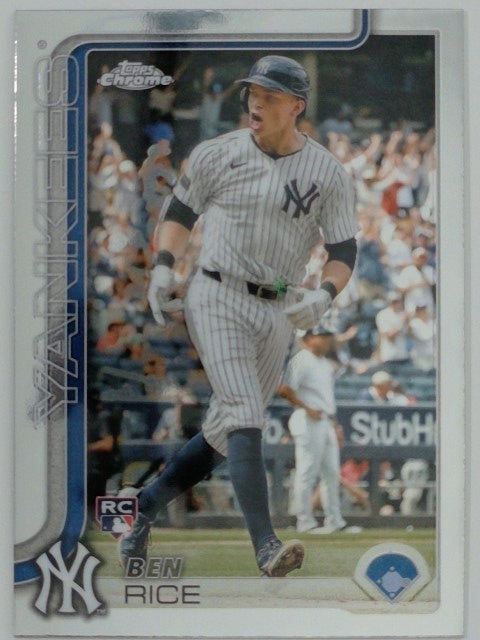 2025 Topps Chrome Baseball Ben Rice #139 RC