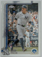 2025 Topps Chrome Baseball Ben Rice #139 RC