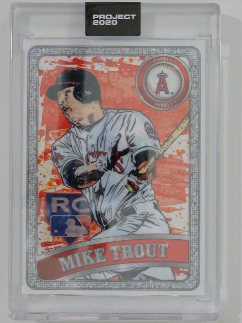 2020 Topps Project 2020 Baseball Mike Trout #100