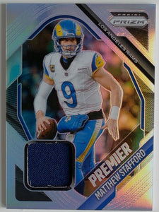 2025 Panini Prizm Football Premier Jerseys Matthew Stafford #PJY-MSD