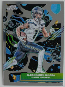 2025 Topps Chrome Cosmic Football Jaxon Smith-Njigba #91