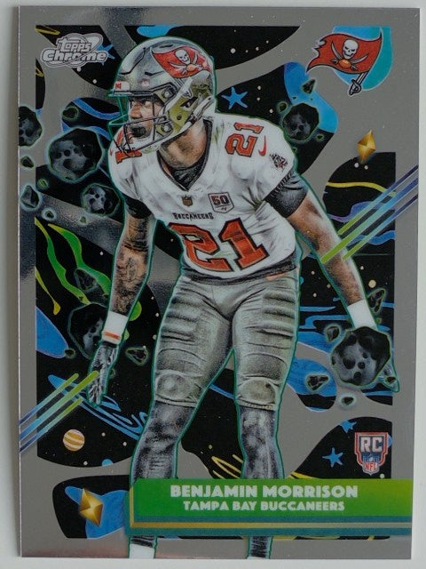 2025 Topps Chrome Cosmic Football Benjamin Morrison #193 RC