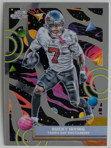 2025 Topps Chrome Cosmic Football Bucky Irving #93