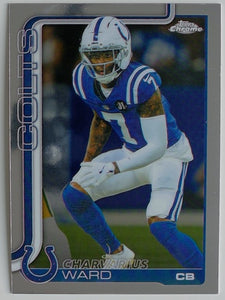 2025 Topps Chrome Football Charvarius Ward #129