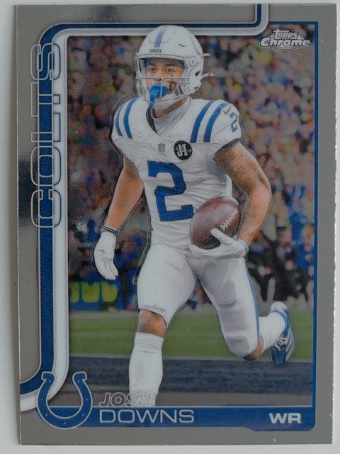 2025 Topps Chrome Football Josh Downs #127
