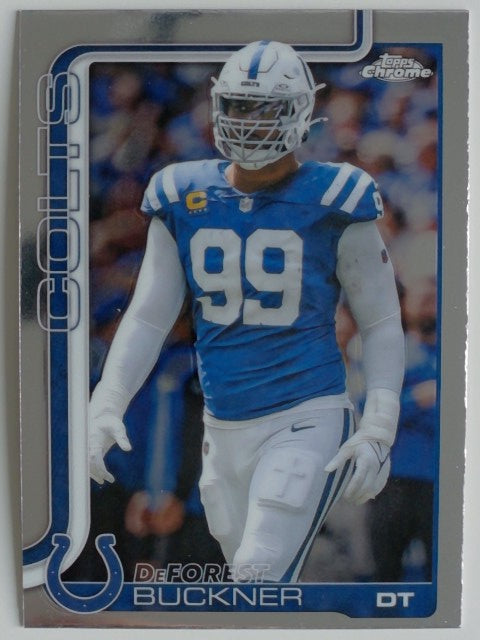 2025 Topps Chrome Football DeForest Buckner #133
