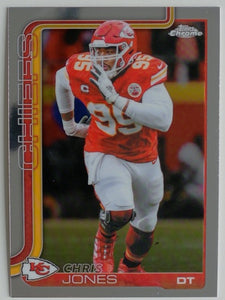 2025 Topps Chrome Football Chris Jones #153