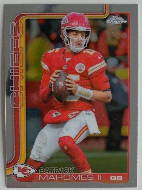 2025 Topps Chrome Football Patrick Mahomes II #148
