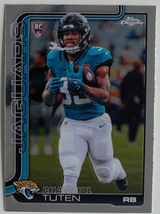 2025 Topps Chrome Football Bhayshul Tuten #389 RC