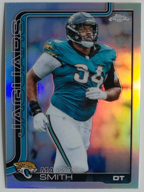 2025 Topps Chrome Football Refractor Maason Smith #140