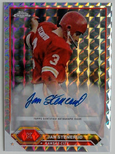2023 Topps Composite Topps Chrome Autographs Geometric Jan Stenerud #TCA-JS