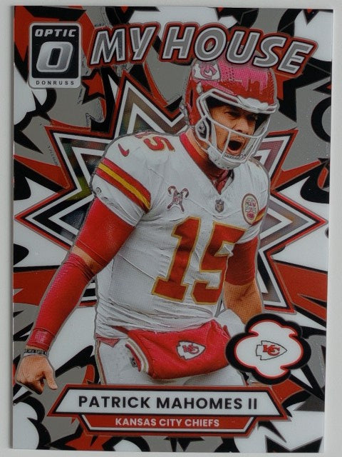2025 Donruss Optic Football My House Patrick Mahomes II #6