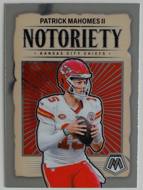2024 Panini Mosaic Football Notoriety Patrick Mahomes II #1