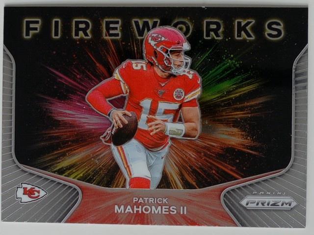 2020 Panini Prizm Football Fireworks Patrick Mahomes II #5