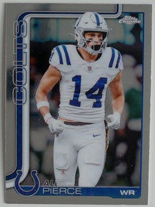 2025 Topps Chrome Football Alec Pierce #125