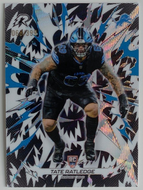 2025 Topps Resurgence Black & White Surge Refractor 068/399 Tate Ratledge #131