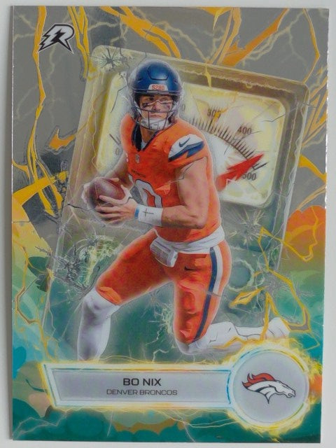 2025 Topps Resurgence Football Voltaic Bo Nix #VT-16