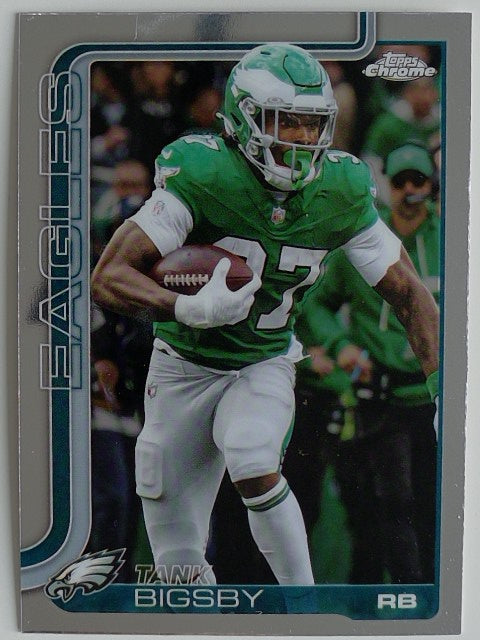 2025 Topps Chrome Football Tank Bigsby #143